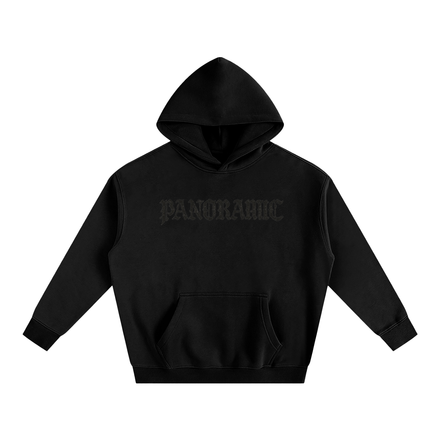 BLACK ON BLACK HOODIE