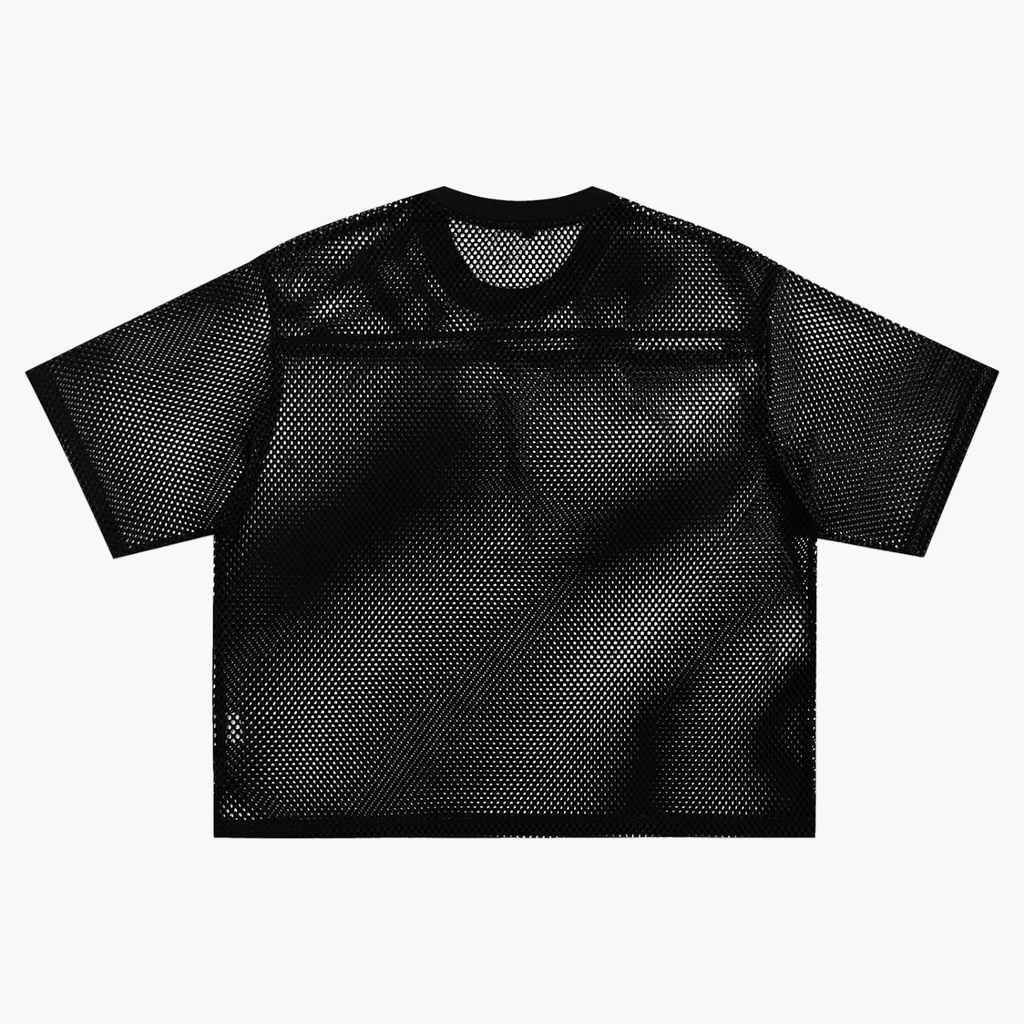 BOXY MESH SHIRT