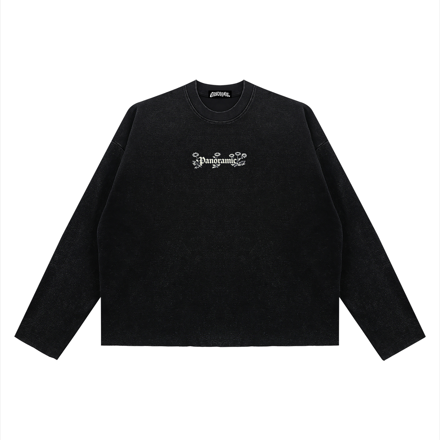 BOXY WAFFLE LONG SLEEVE