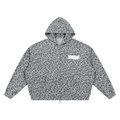 CHEETAH PRINT ZIP UP